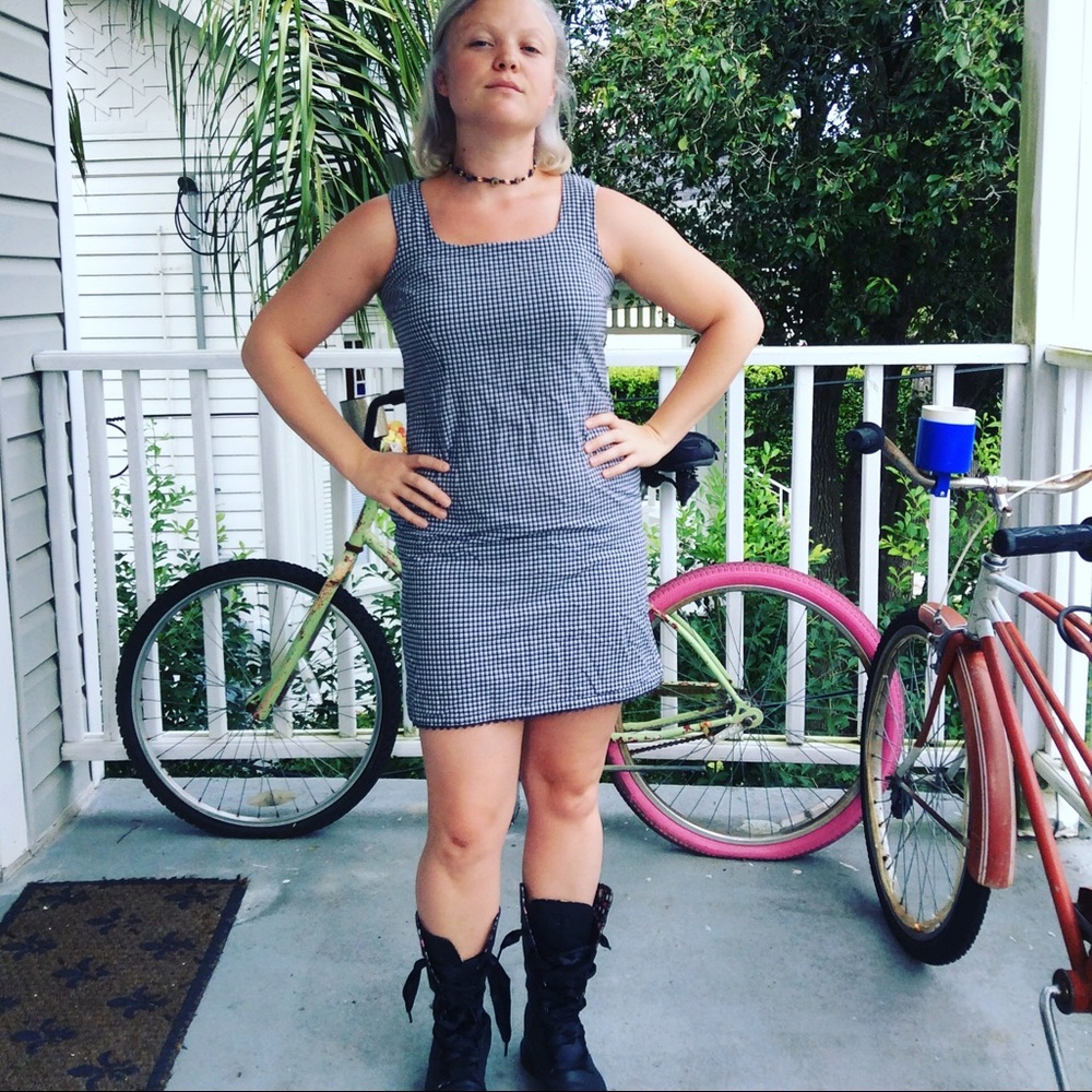 Vintage Faded Glory 90s grunge style dress.